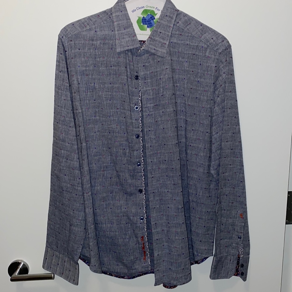 Long sleeve Robert Graham button up, size XL